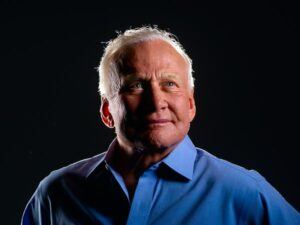 Astronaut Buzz Aldrin in old age